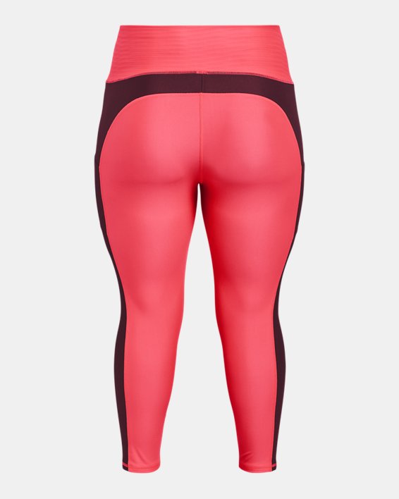 Women's Project Rock HeatGear® Full-Length Leggings, Red, pdpMainDesktop image number 1